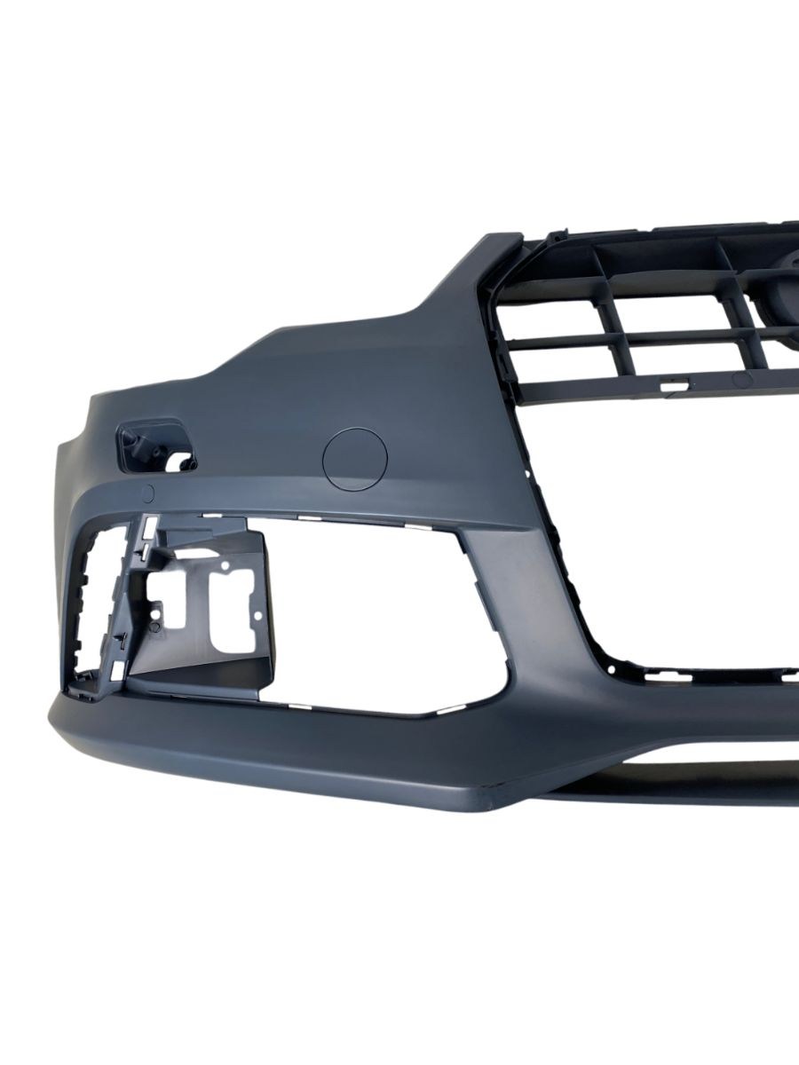 Предна броня за Audi A6 (2011-2014) - RS6 Design с отвори за парктроник 