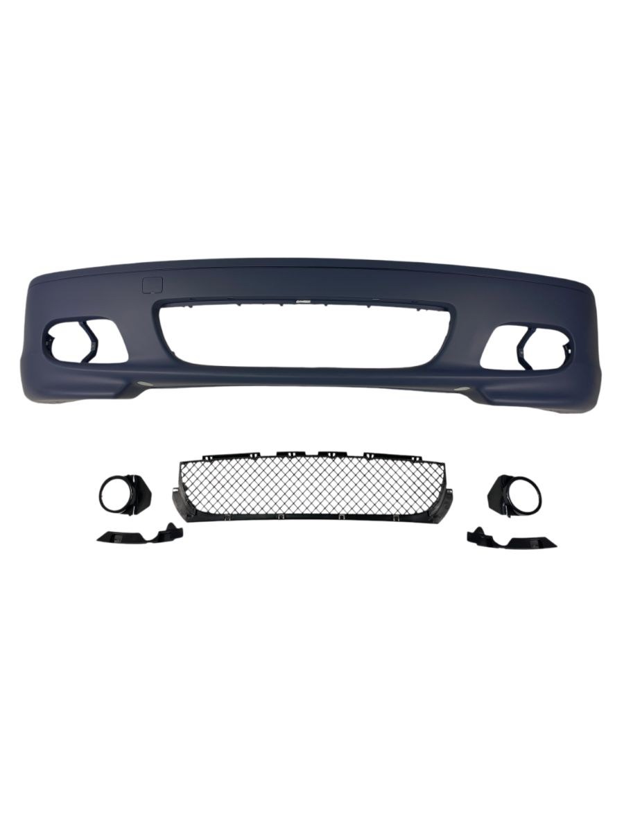 Предна броня за BMW E46 coupe 2 doors - M-Tech style грундирана 