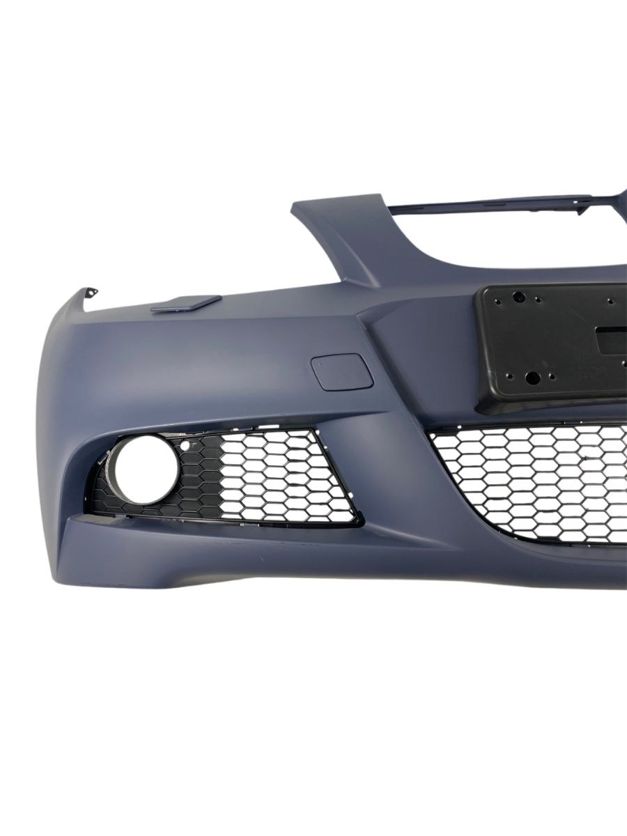 Предна броня за BMW E90 / E91 (2005-2008) - M-Tech дизайн с отвори за пръскалки, без парктроник грундирана 