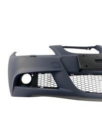 Предна броня за BMW E90 / E91 (2008+) - M-Tech дизайн с отвори за пръскалки, без парктроник грундирана 