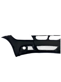 Предна броня за BMW E90 / E91 (2008+) - M-Tech дизайн с отвори за пръскалки, без парктроник грундирана 