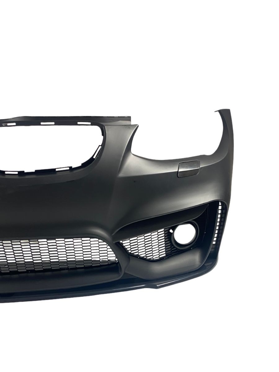 Предна броня за BMW E92 (2005-2009) - M4 дизайн с добавка и отвори за халогени 