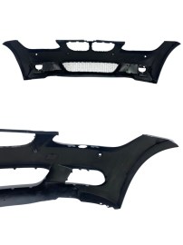 Предна броня за BMW E92 (2006-2009) - M-Tech дизайн с отвори за халогени и парктроник 
