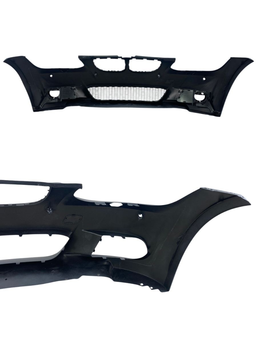 Предна броня за BMW E92 (2006-2009) - M-Tech дизайн с отвори за халогени и парктроник 