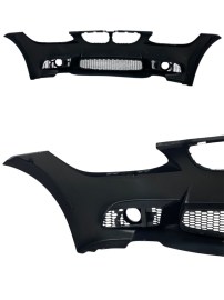 Предна броня за BMW E92 (2006-2009) - M3 дизайн с отвори за халогени, без парктроник 