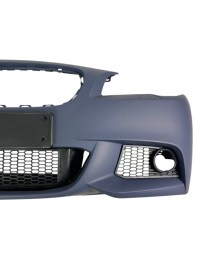 Предна броня за BMW F10 / F11 - M-Tech дизайн с и без отвори за парктроник, с отвори за пръскалки грундирана 