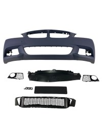 Предна броня за BMW F10 / F11 - M-Tech дизайн с и без отвори за парктроник, с отвори за пръскалки грундирана 