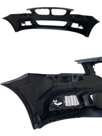 Предна броня за BMW F10 / F11 - M-Tech дизайн с и без отвори за парктроник, с отвори за пръскалки грундирана 