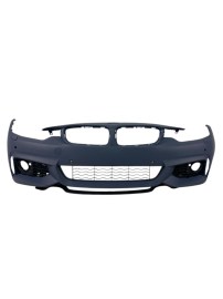Предна броня за BMW F32 / F36 (2013-2020) - M-Tech дизайн с отвори за халогени и парктроник 