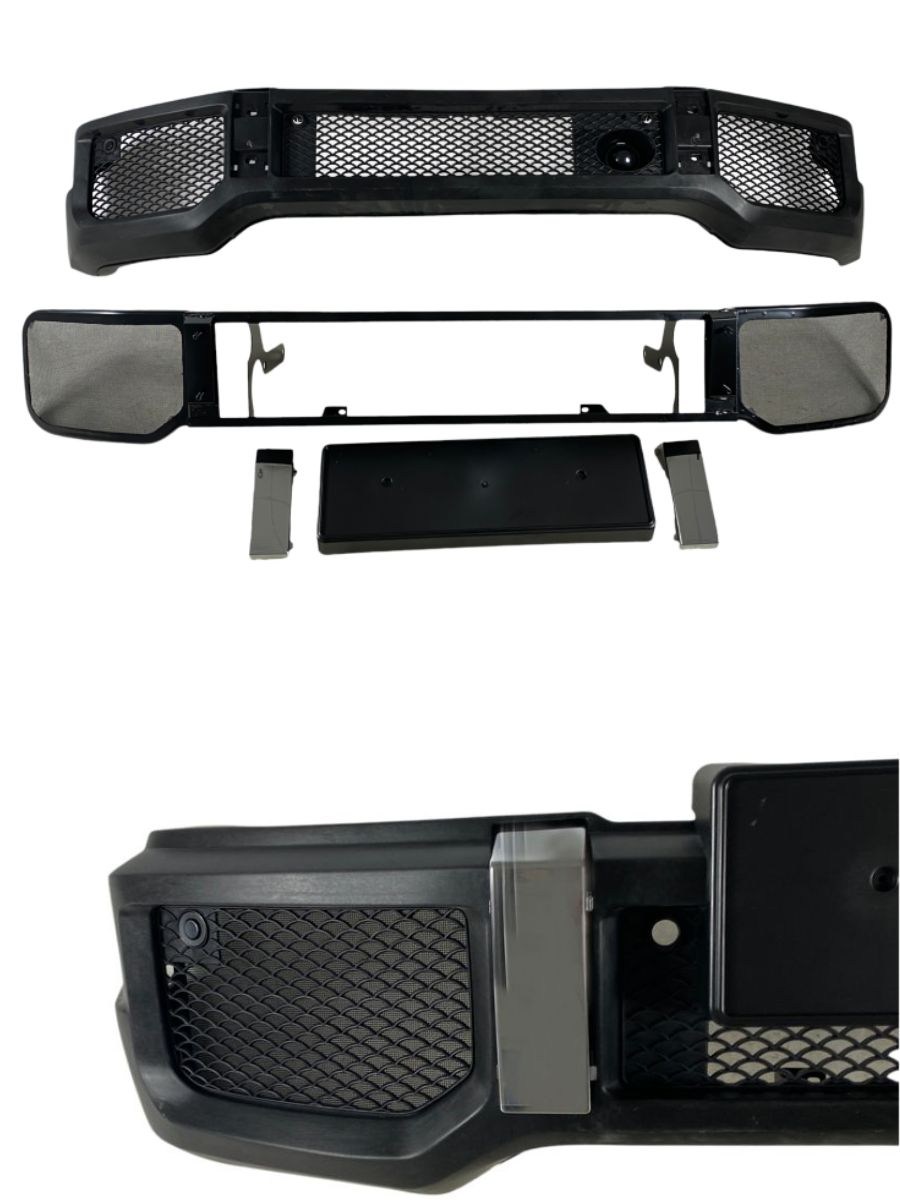 Предна броня за Mercedes G-Class W463 (1989-2010) – AMG G65 Look с дистроник