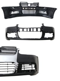 Предна броня за VW Golf 5 - R32 с хром решетки