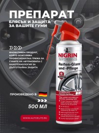 Препарат грижа за гумите NIGRIN NANOTEC  500 мл