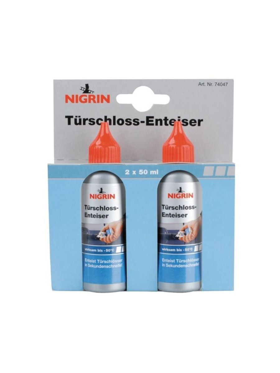 Препарат за размразяване на ключалки NIGRIN 2×50мл