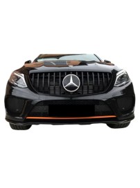 Решетка за Mercedes GLE W166 SUV / C292 Coupe (2015-2019) chrome/black - GT Design