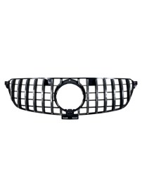 Решетка за Mercedes GLE W166 SUV / C292 Coupe (2015-2019) chrome/black - GT Design
