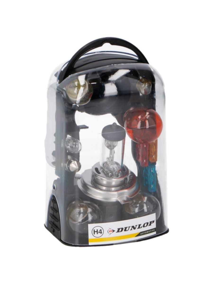 Резервен авариен комплект крушки Dunlop H4 12V – 11 части за аварийни ситуации