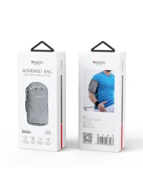 Спортна чанта за ръка YESIDO ArmFit 6.8" – водоустойчива и дишаща