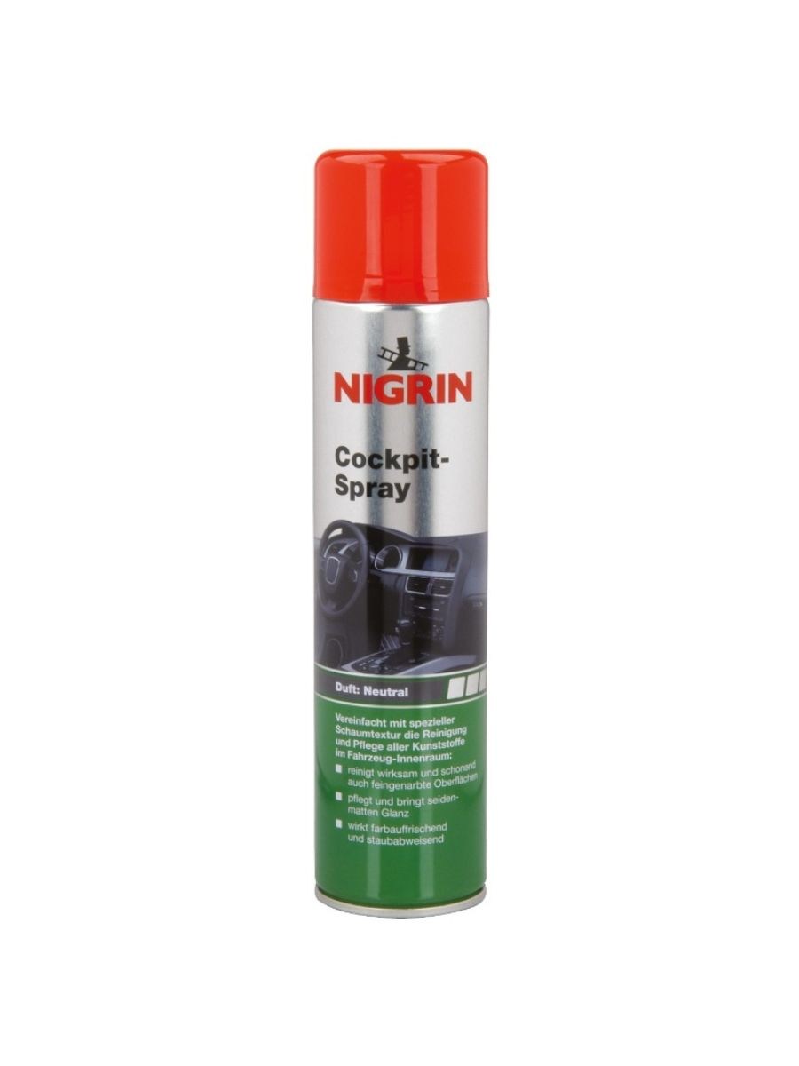 Спрей за табло с неутрален аромат NIGRIN 400 мл