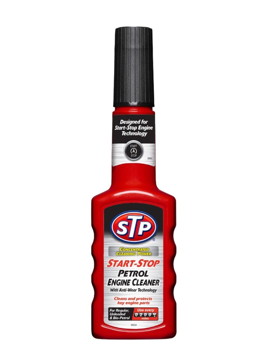 Старт – Стоп добавка за бензинови двигатели STP Start-Stop Petrol Engine Cleaner 200 мл