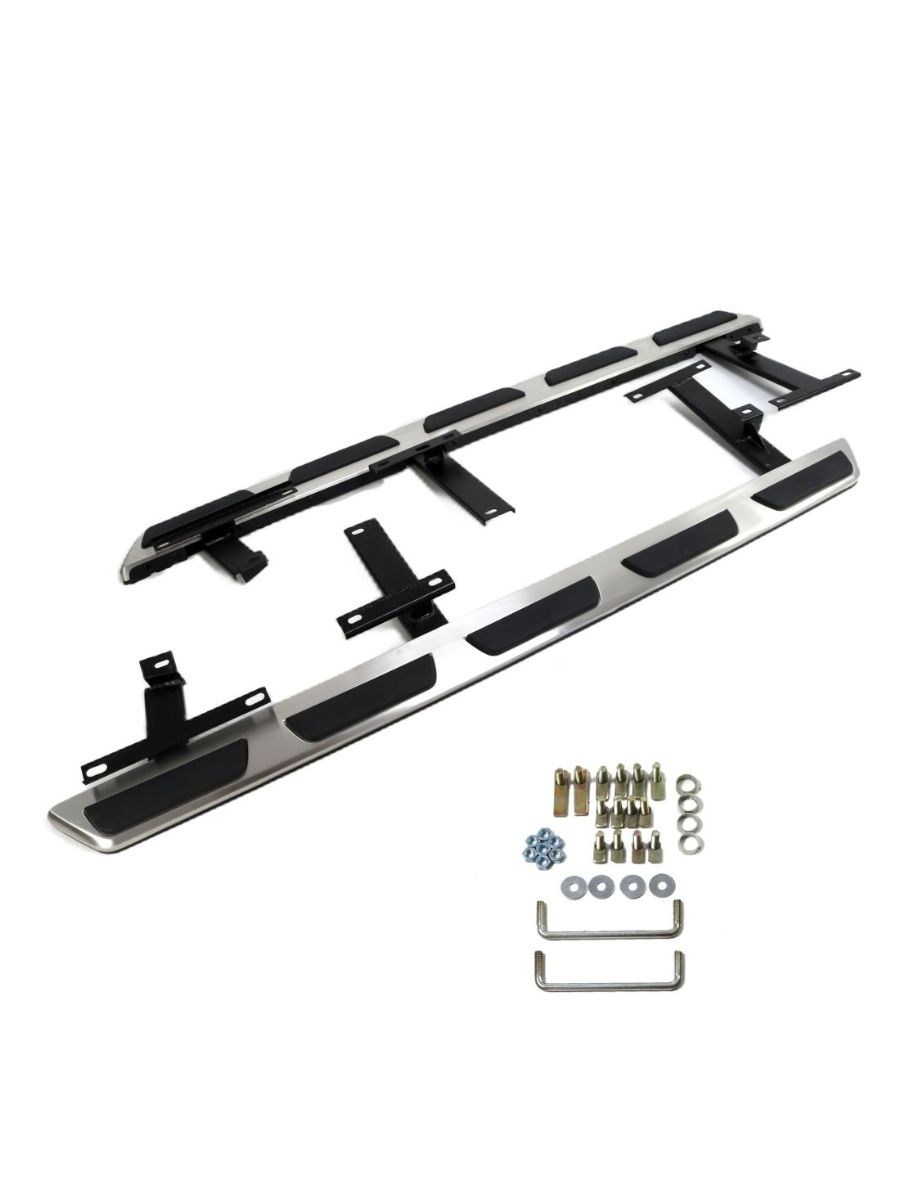 Степенки за Audi Q3 (2011+) – Алуминиеви с ABS пластмаса