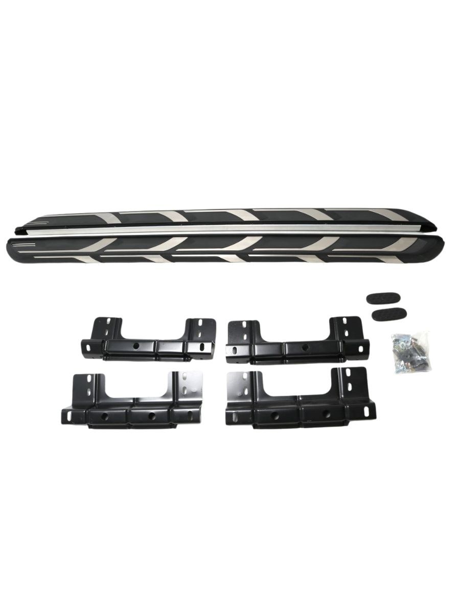 Степенки за Audi Q7 (2015+) – Алуминиеви с ABS пластмаса