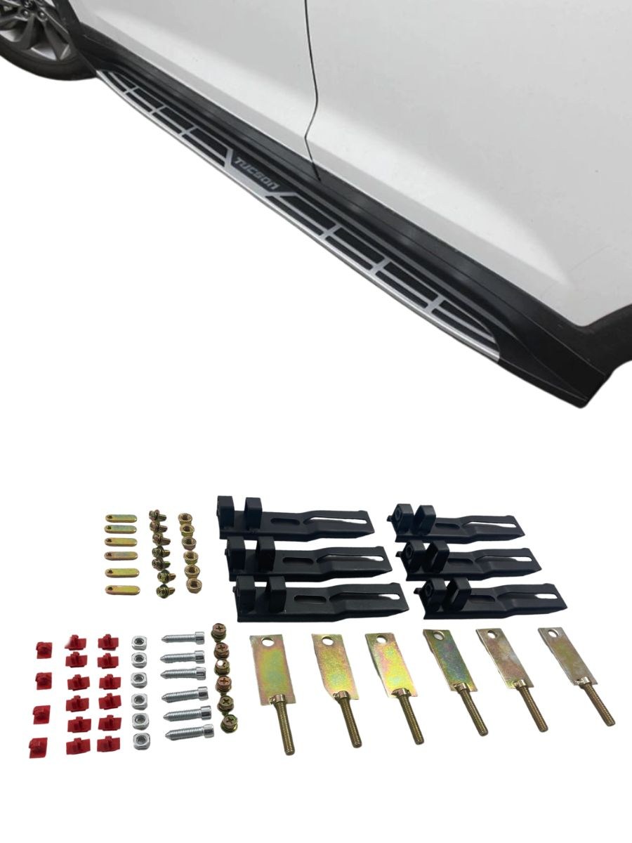 Степенки за Hyundai Tucson (2015+) – Алуминиеви