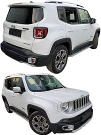 Степенки за Jeep Renegade (2015+) 4 врати – Aлуминиеви
