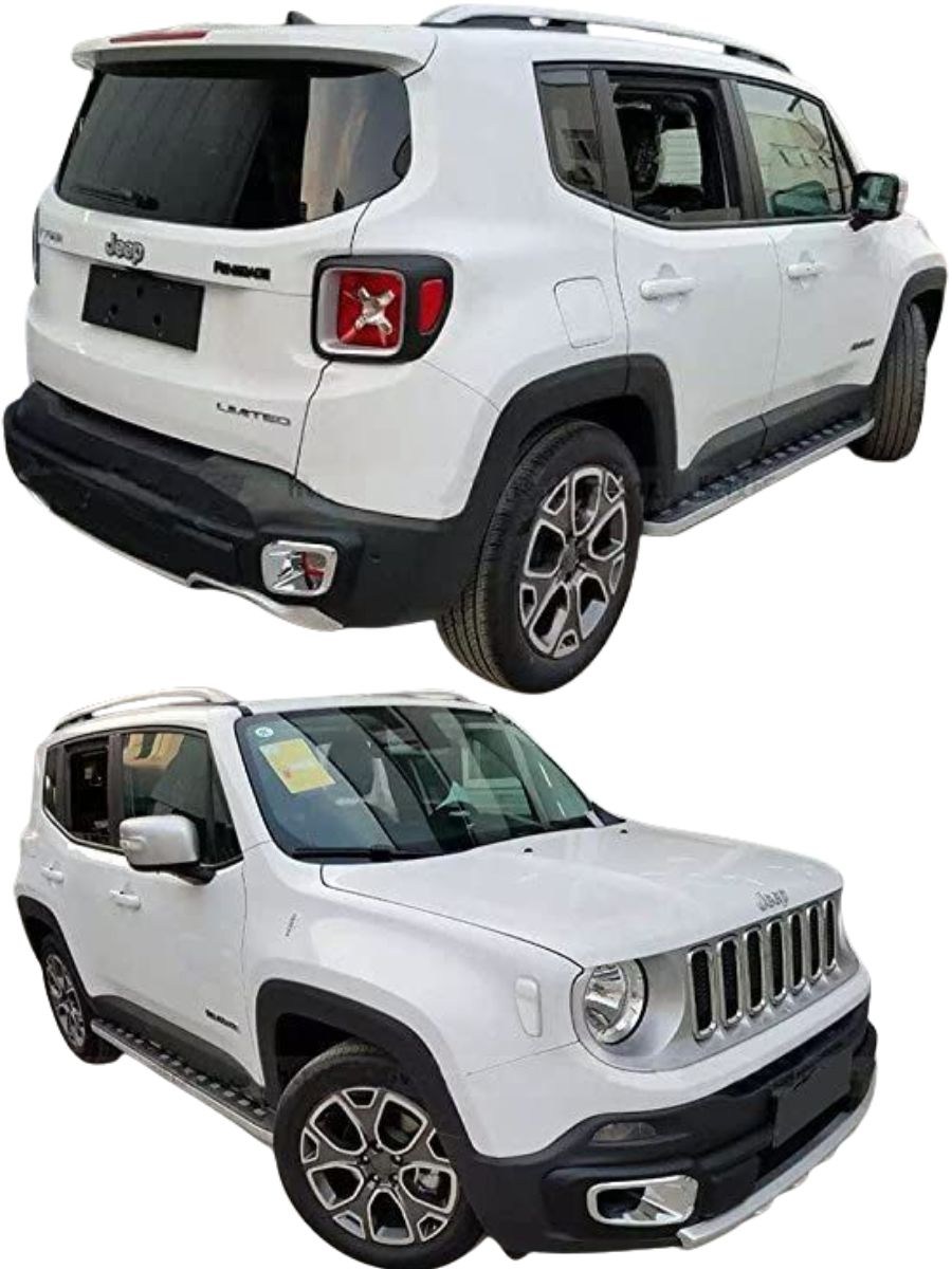 Степенки за Jeep Renegade (2015+) 4 врати – Aлуминиеви