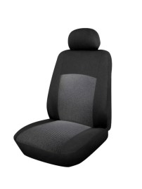 Универсални калъфи за седалки на кола с цип Comfort Zipp (черно-сиво)