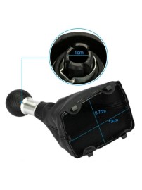 Топка за скоростен лост с маншон Audi A3 2000-2003 - 5 скорости + задна