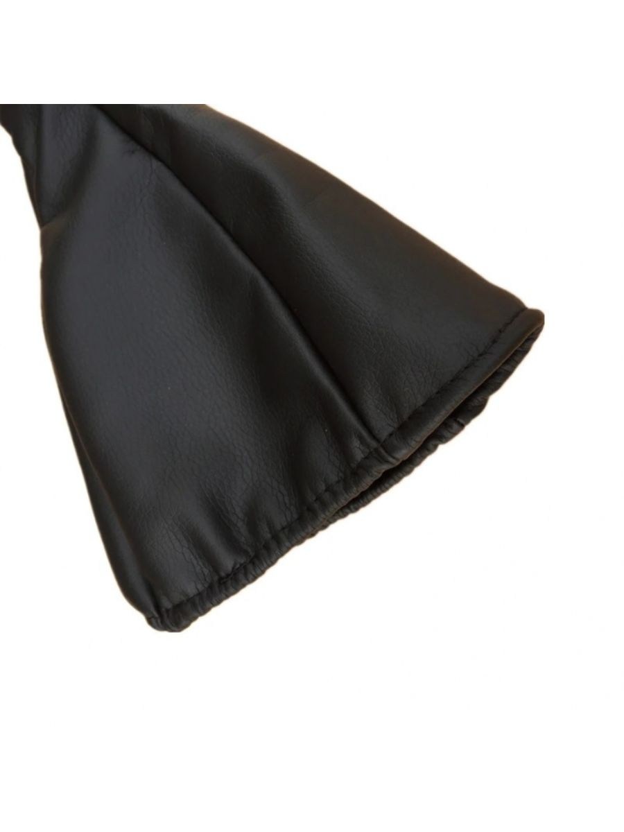 Топка за скоростен лост с маншон кожен кожух за Volkswagen VW Golf 3 и Golf 5 - 6 скорости