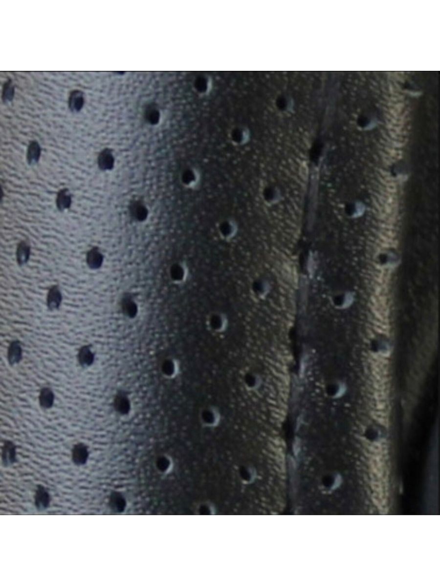 Универсален перфориран калъф за волан - еко кожа, черен