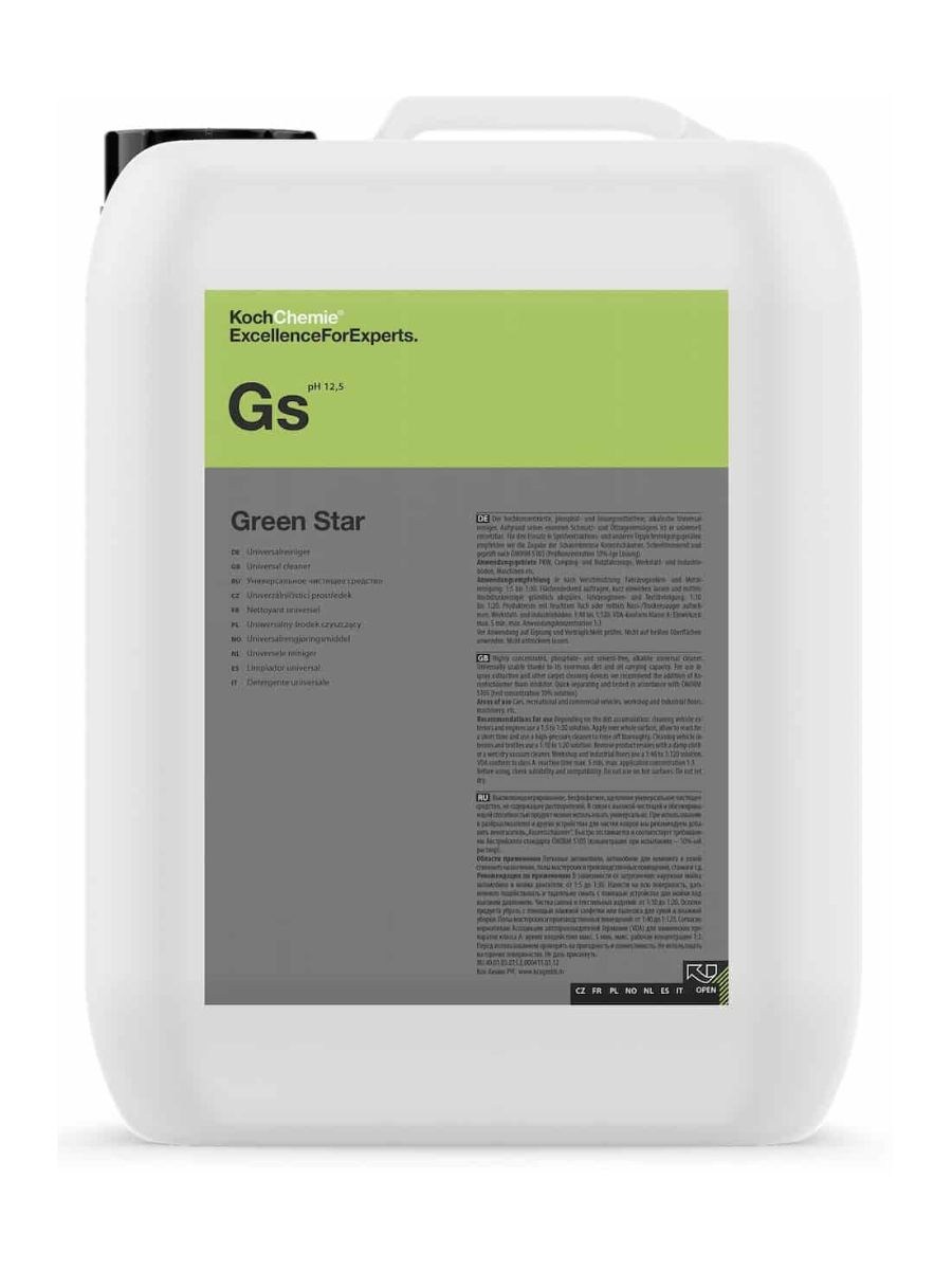 Универсален почистващ препарат Koch Chemie Green Star – 5 кг