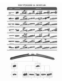 Универсална чистачка Care с 8 адаптера 71 см