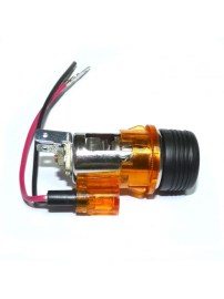 Универсална запалка за автомобил 12V с оранжева светлина 28-29мм