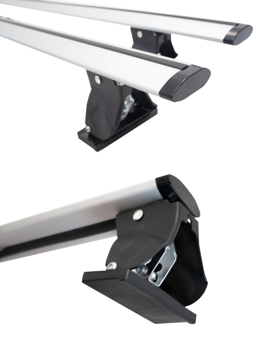 Универсални алуминиеви напречни 135см греди за таван на кола без рейки с ключ