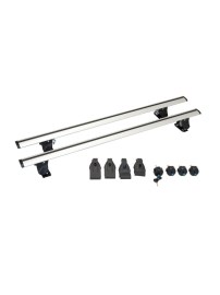 Универсални алуминиеви напречни 135см греди за таван на кола без рейки с ключ