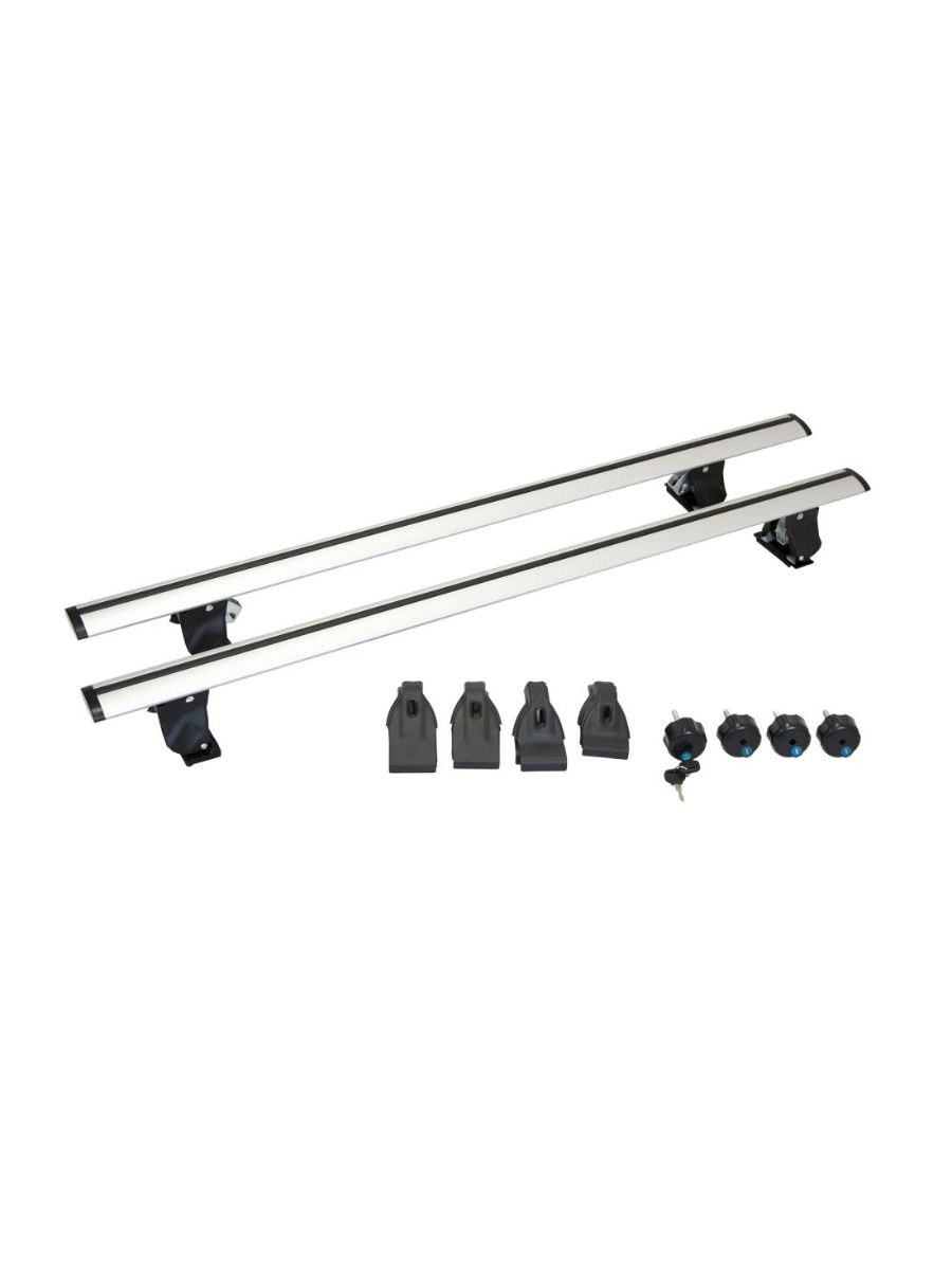 Универсални алуминиеви напречни 135см греди за таван на кола без рейки с ключ