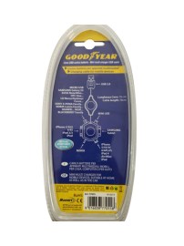 Универсално USB зарядно с 6 Адаптера за таблети и смартфони Goodyear