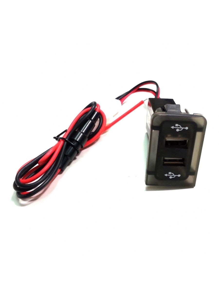 USB зарядно с два USB изхода за автомобил VW Golf 4/Bora 4