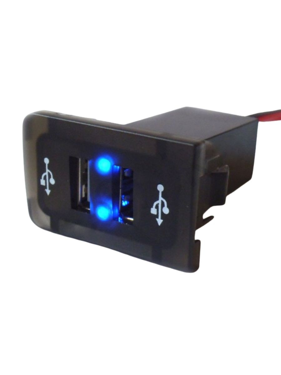 USB зарядно с два USB изхода за VW Golf 4/Bora 4