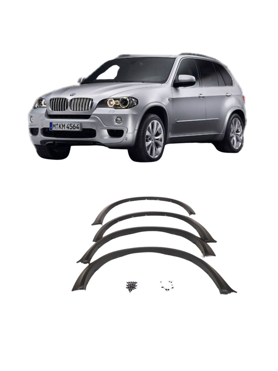 Вежди за калник - раздувки за BMW X5 E70 (2007–2015) – M-Tech дизайнv