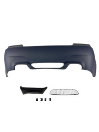 Задна броня за BMW E60 sedan - M5 дизайн без отвори за парктроник грундирана 