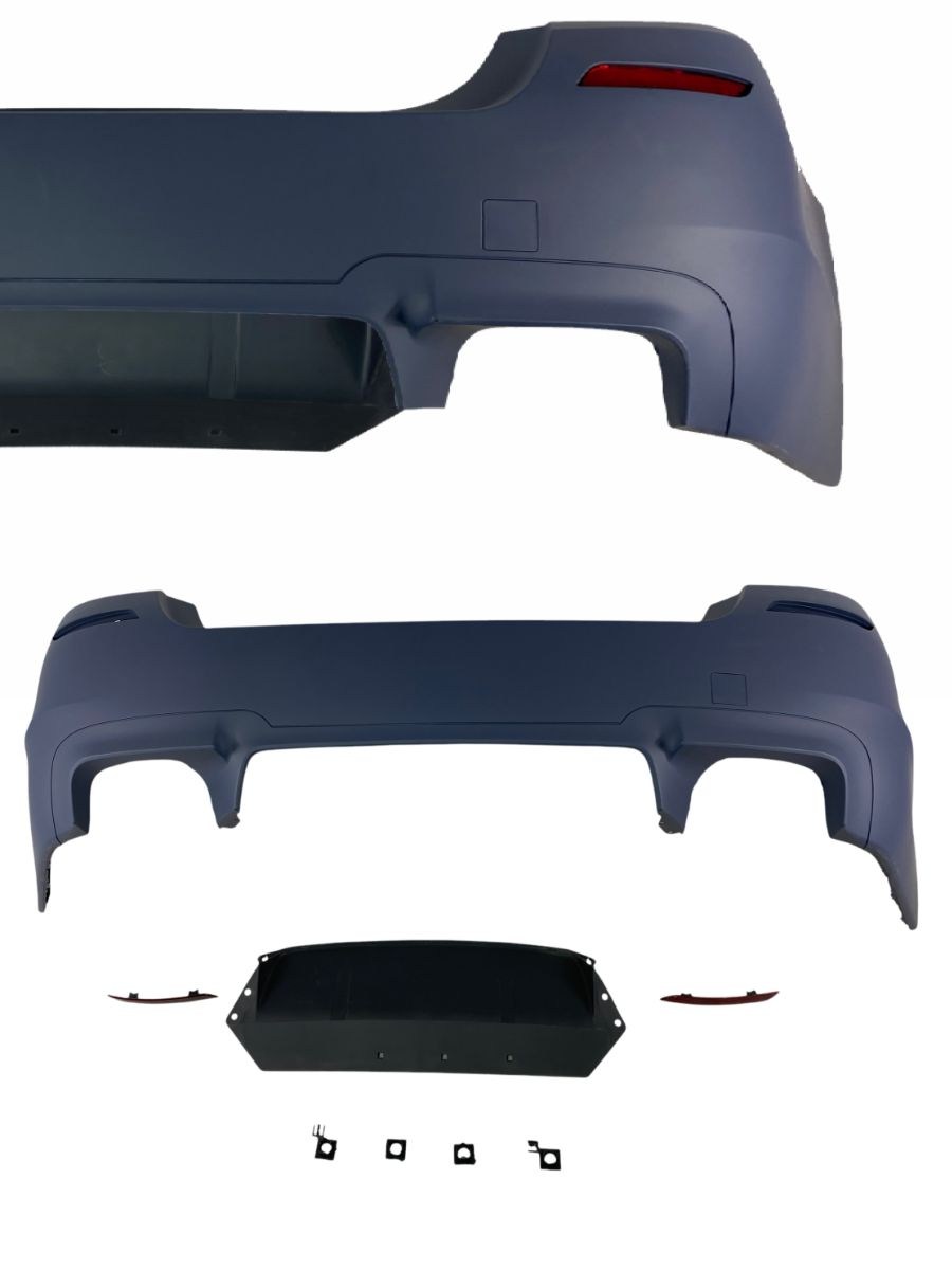 Задна броня за BMW F10 (2010-2017) - M5 дизайн с отвори за парктроник 