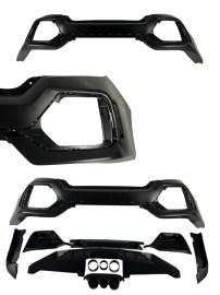 Задна броня за Honda Civic Sedan (2016-2021) – Type-R дизайн