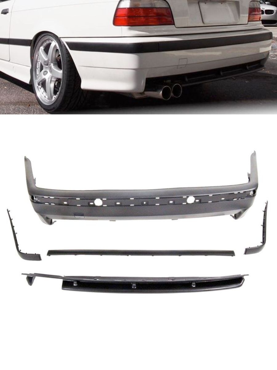Задна М броня за BMW E36 (1991-1999) - M-Tech 