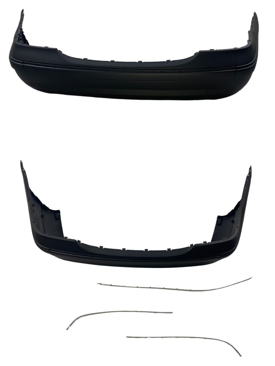 Задна тунинг броня Mercedes W203 седан (2000–2007) – AMG Design