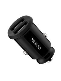 Зарядно за кола с 2 USB порта-Yesido DualCharge Pro 
