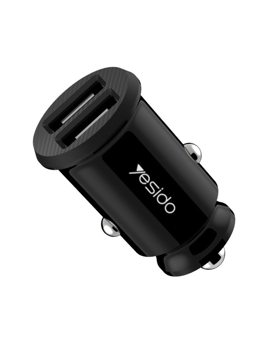 Зарядно за кола с 2 USB порта-Yesido DualCharge Pro 