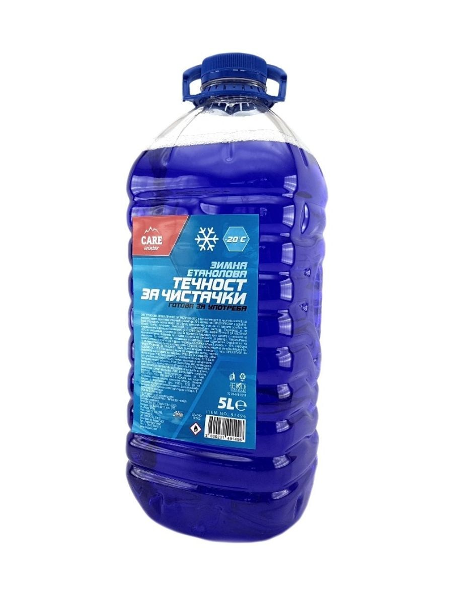 Зимна етанолова течност за чистачки -20°С 5л Winter Care